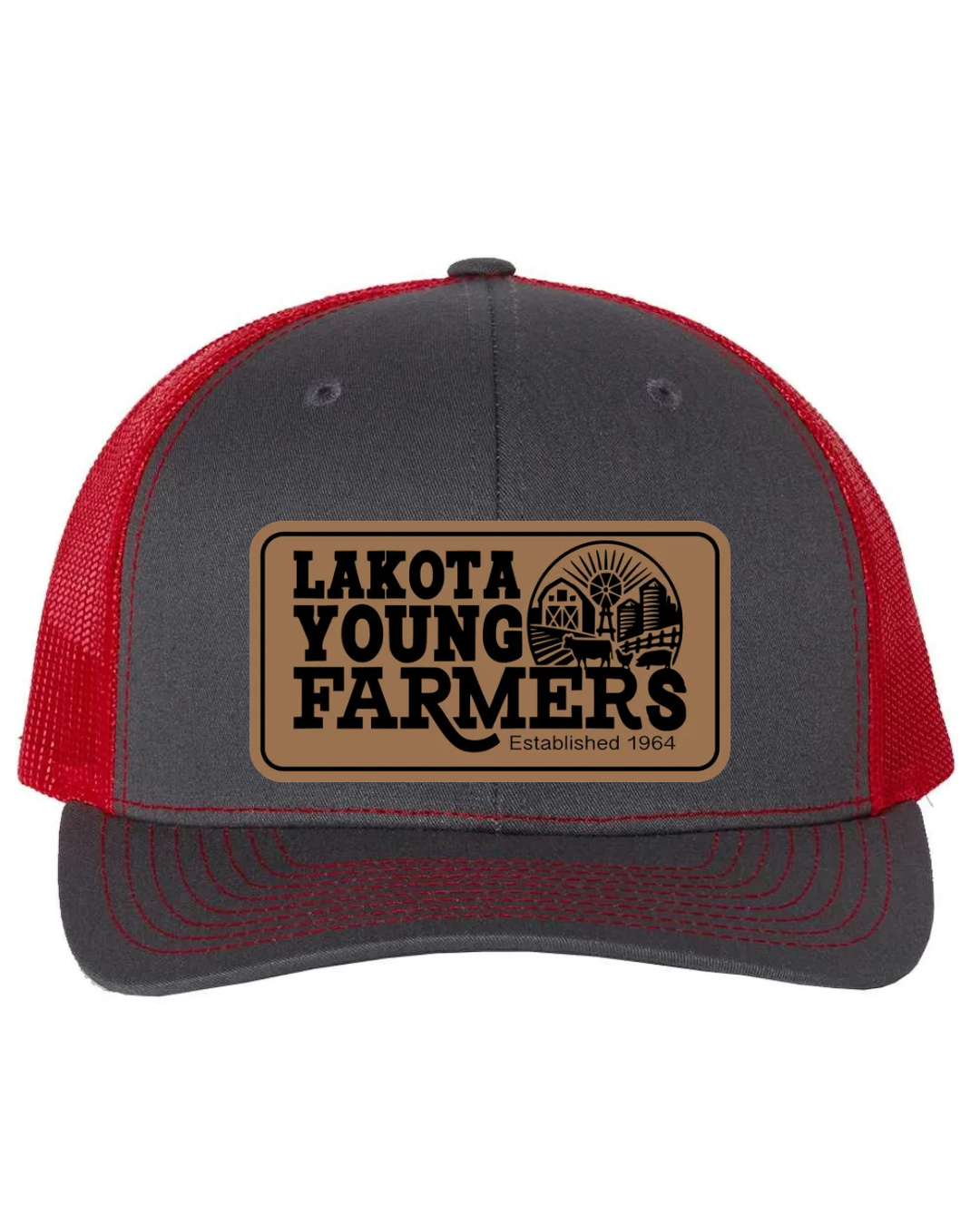 LYF Leather Patch Richardson 112 Trucker Hat