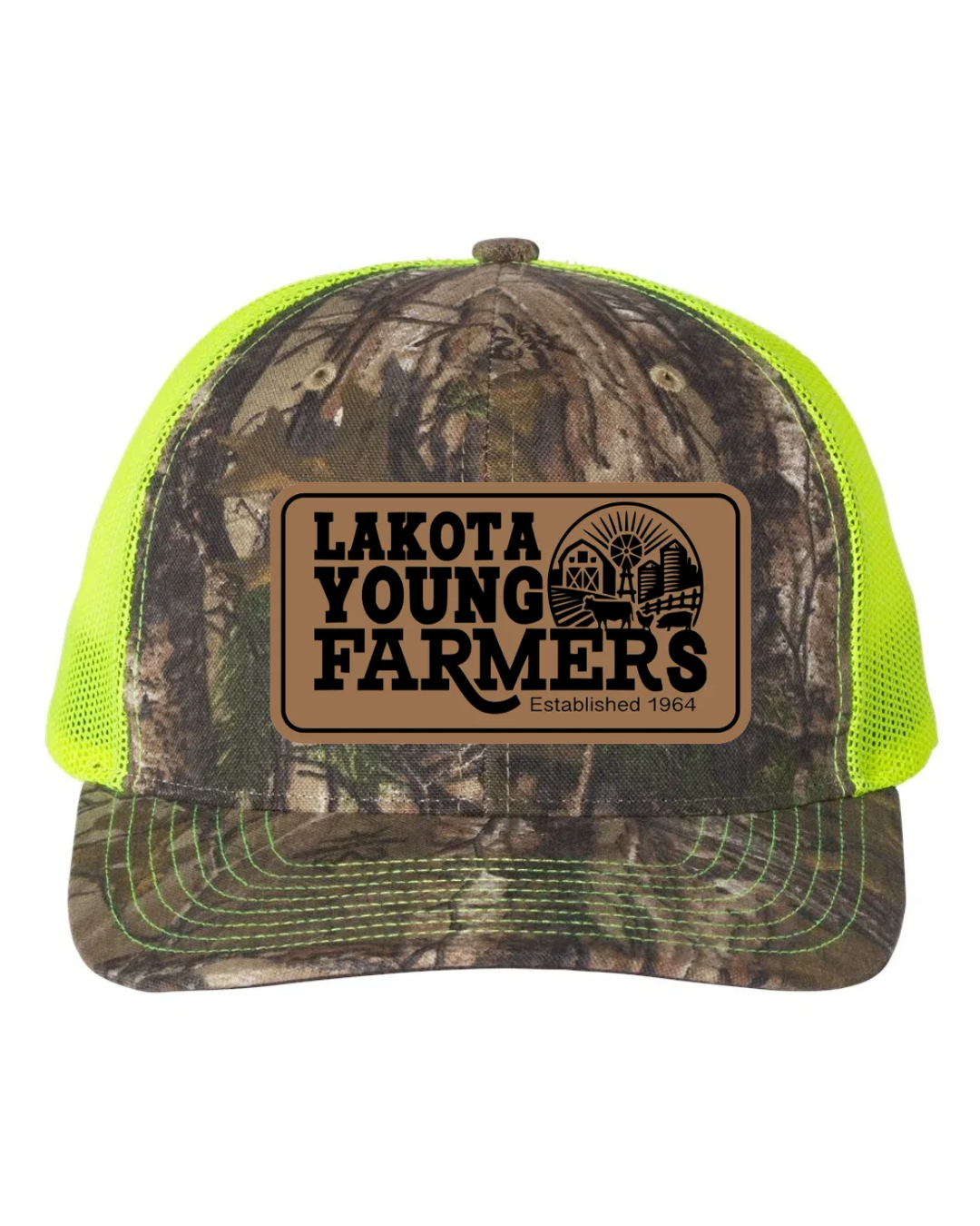 LYF Leather Patch Richardson 112 Trucker Hat